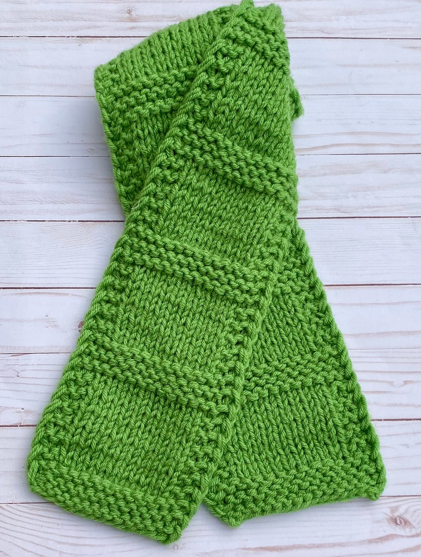 Breckenridge Knit Scarf Pattern