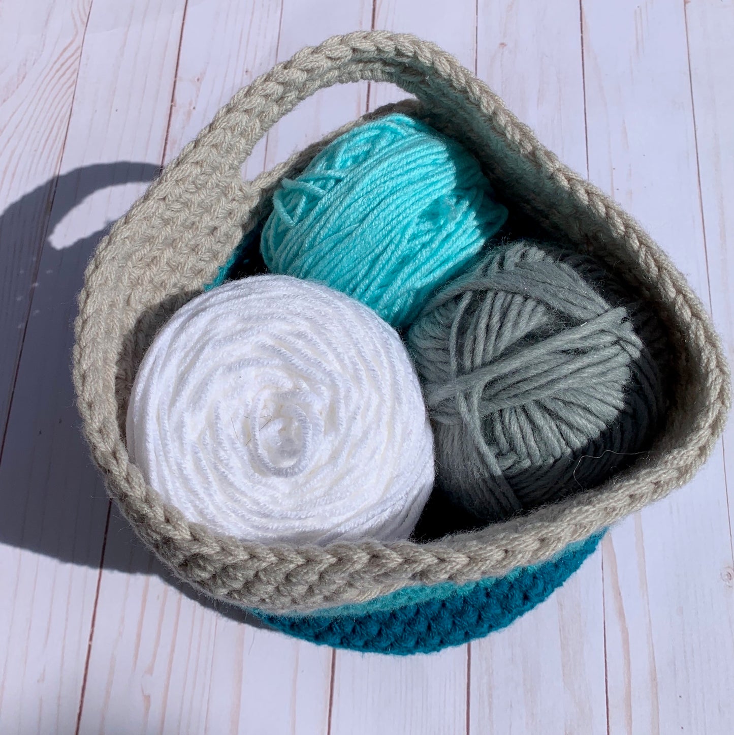 The Estes Crochet Basket