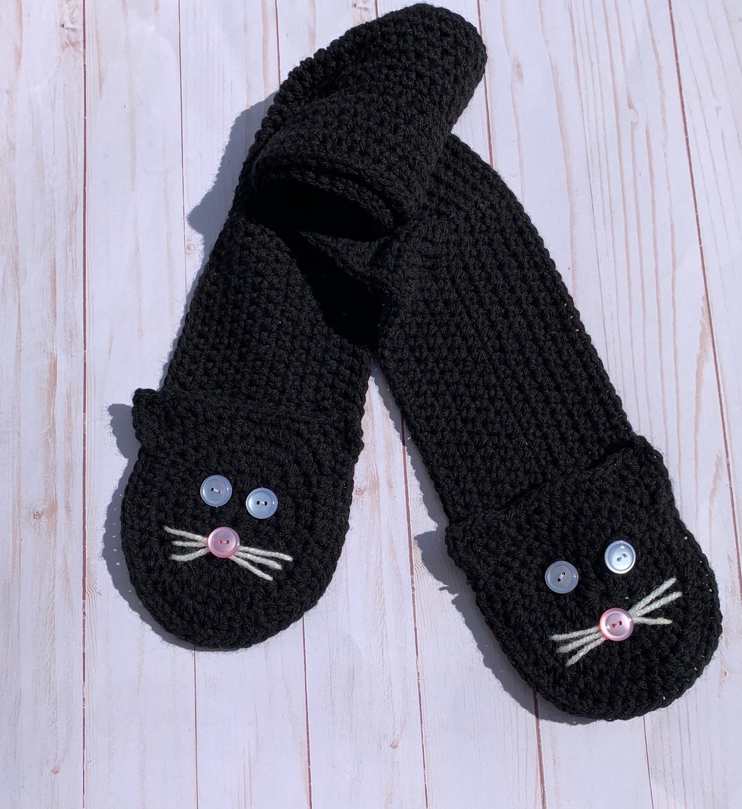 Kitty Crochet Pocket Scarf Pattern