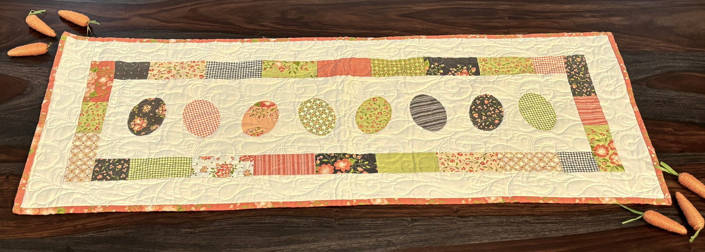Easter Egg Hunt Table Runner Pattern