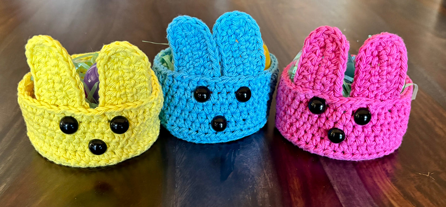 NEW! Little Bunny Basket Crochet Pattern