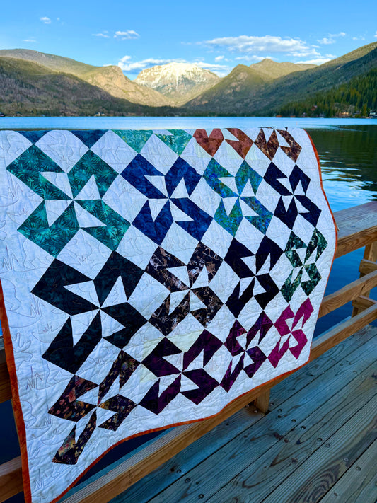 New! Colorful Colorado Quilt Pattern