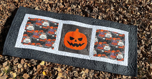 NEW! Pumpkin Lane Table Runner Pattern!