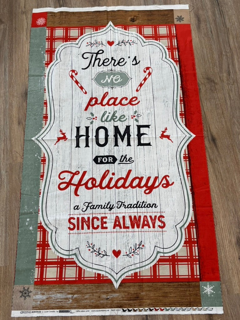 Christmas Memories Quilt Panel - Destash Sale