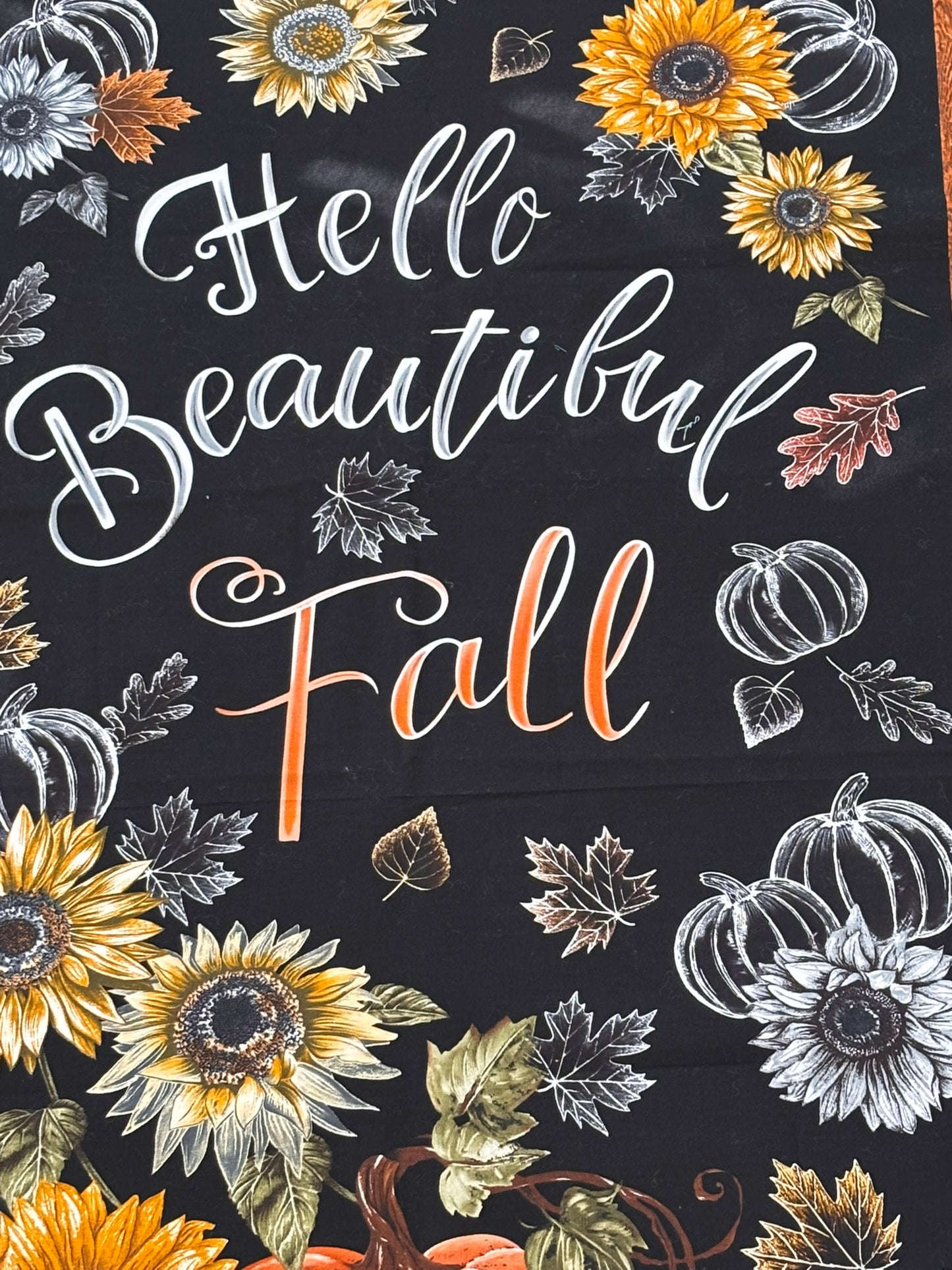 Hello Fall Quilt Panel - Destash Sale