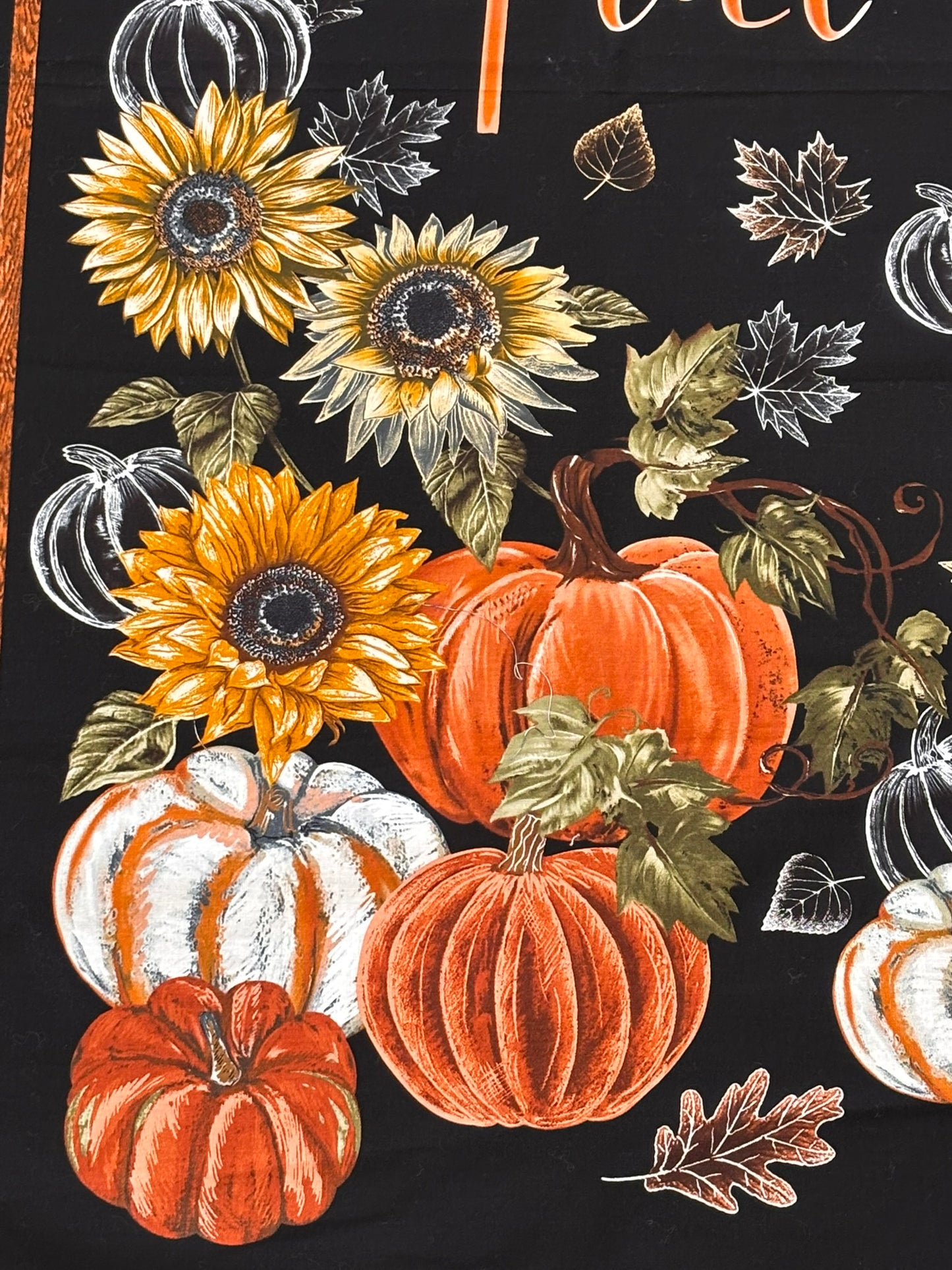 Hello Fall Quilt Panel - Destash Sale