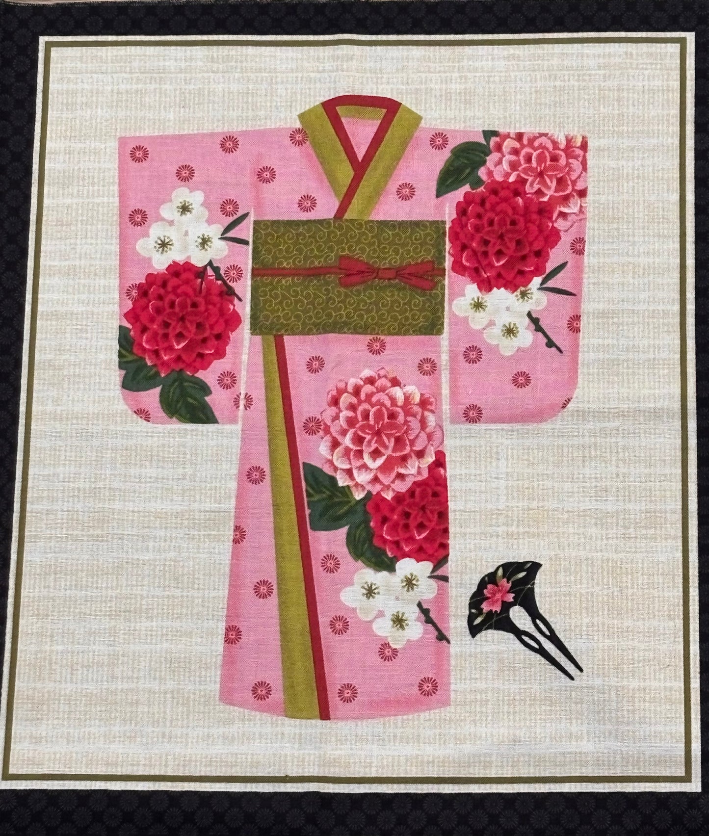 Kimonos Quilt Panel - Destash Sale