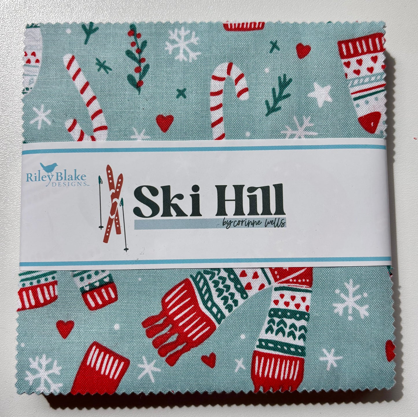 Riley Blake Ski Hill Layer Cake - Destash Sale